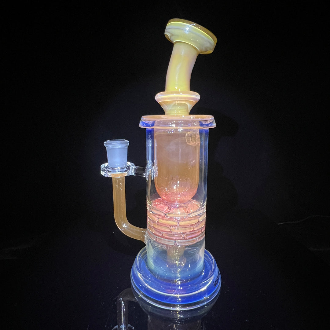 Fumed Brickstack Incycler Glass Pipe Leisure Glass   