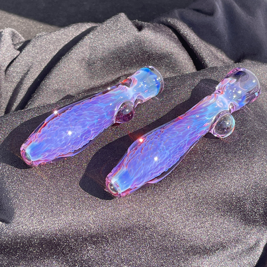 Purple Plasma Chillum Glass Pipe Tako Glass   