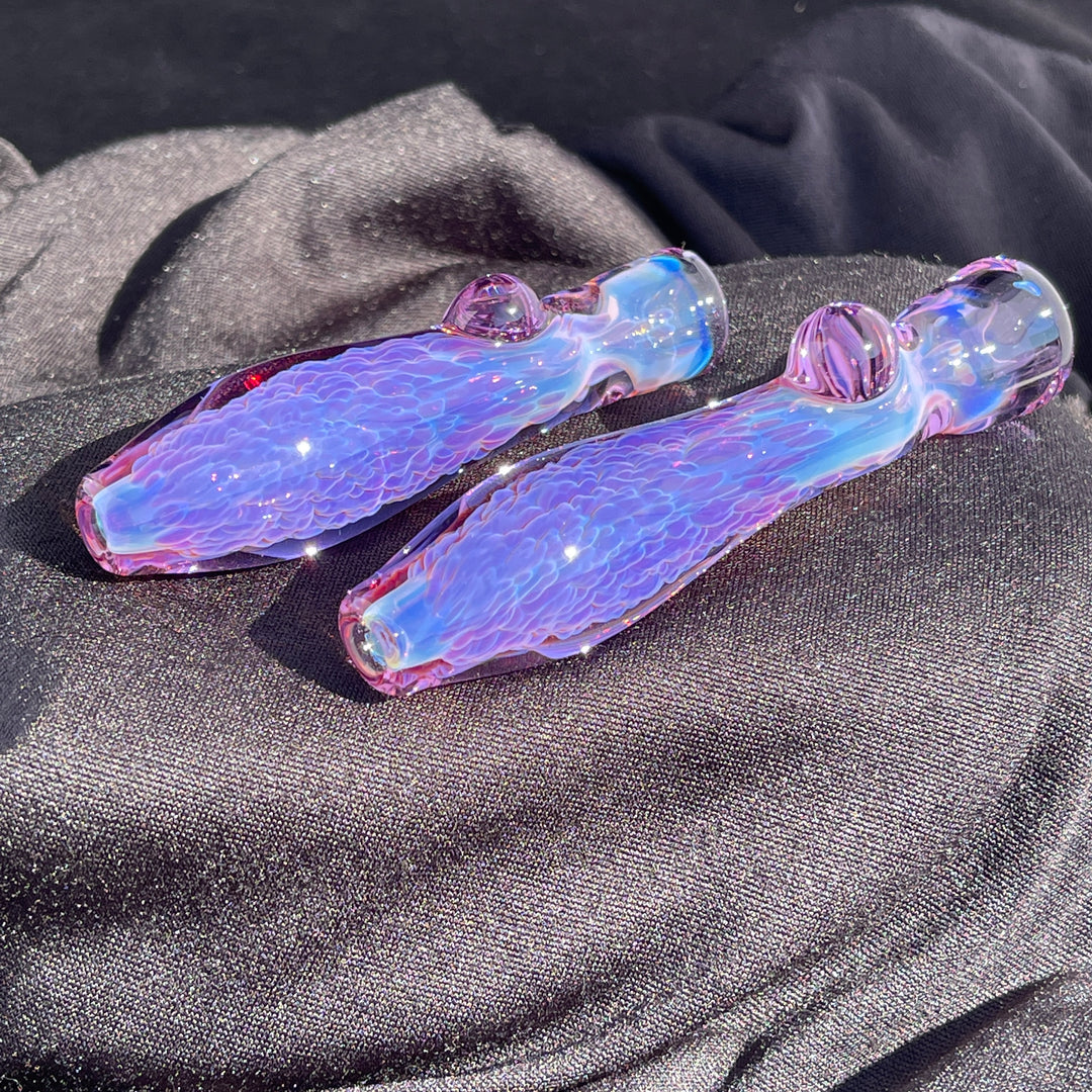 Purple Plasma Chillum Glass Pipe Tako Glass   