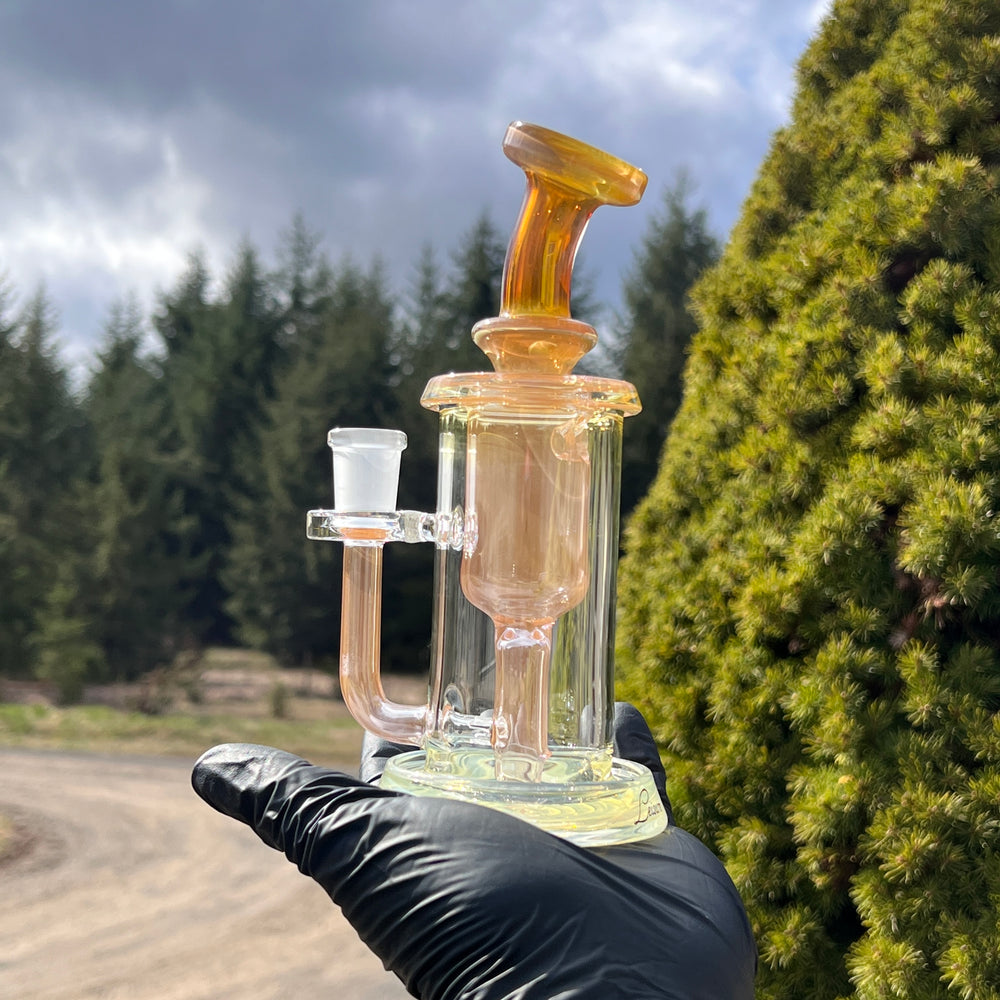 14mm Fume Incycler Water Pipe Leisure Glass   