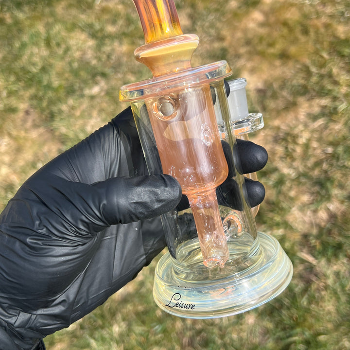 14mm Fume Incycler Water Pipe Leisure Glass   