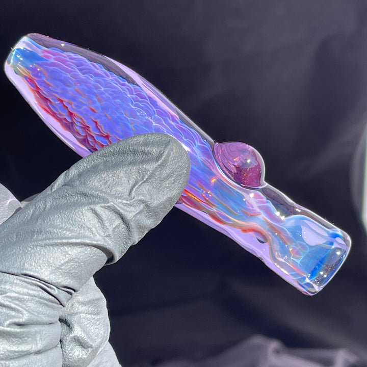 Purple Plasma Chillum Glass Pipe Tako Glass   