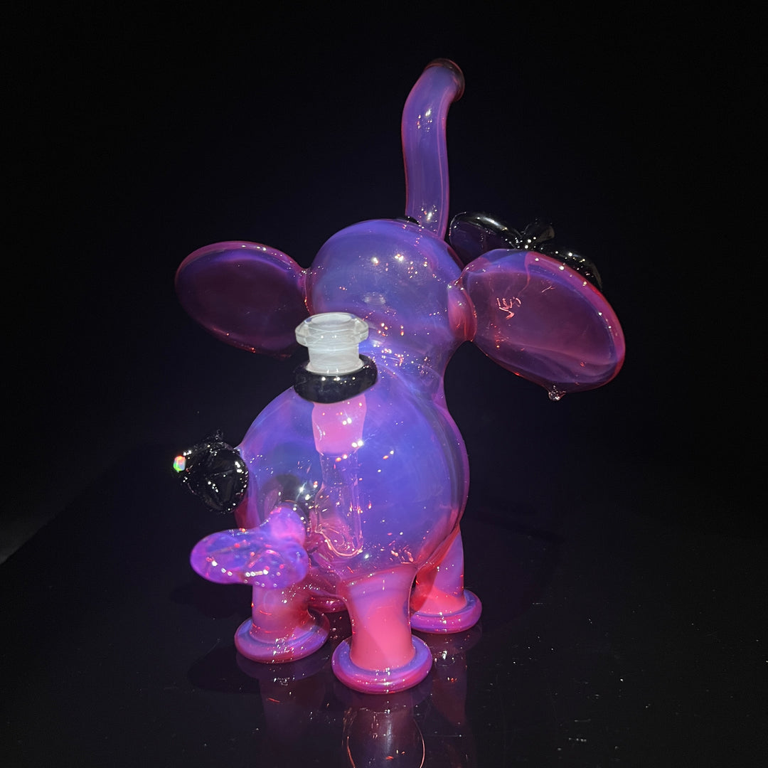 Karmaline Elephant MIni Rig Glass Pipe Flame Princess Glass   