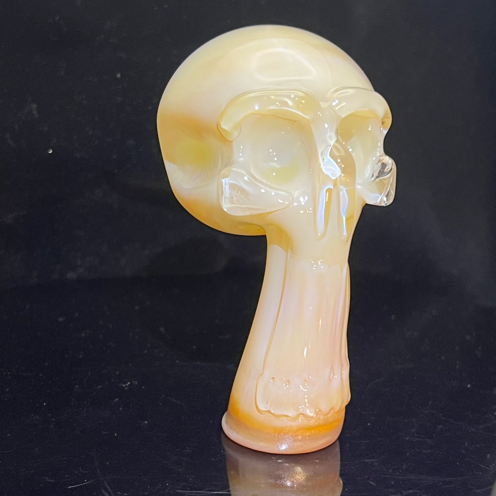 Glass Mini Skull Pipe 2 Glass Pipe Glassex   