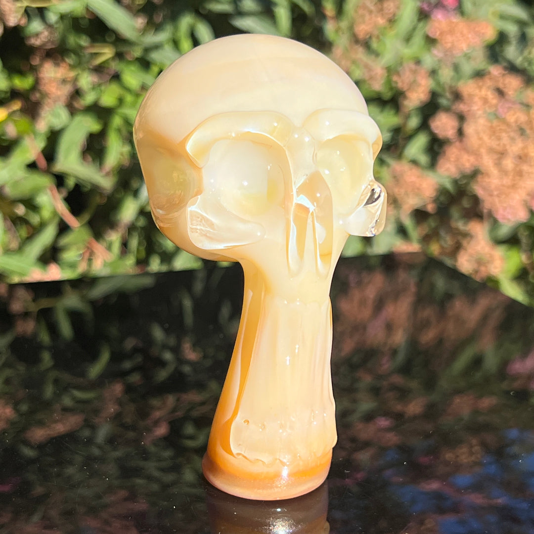 Glass Mini Skull Pipe 2 Glass Pipe Glassex   