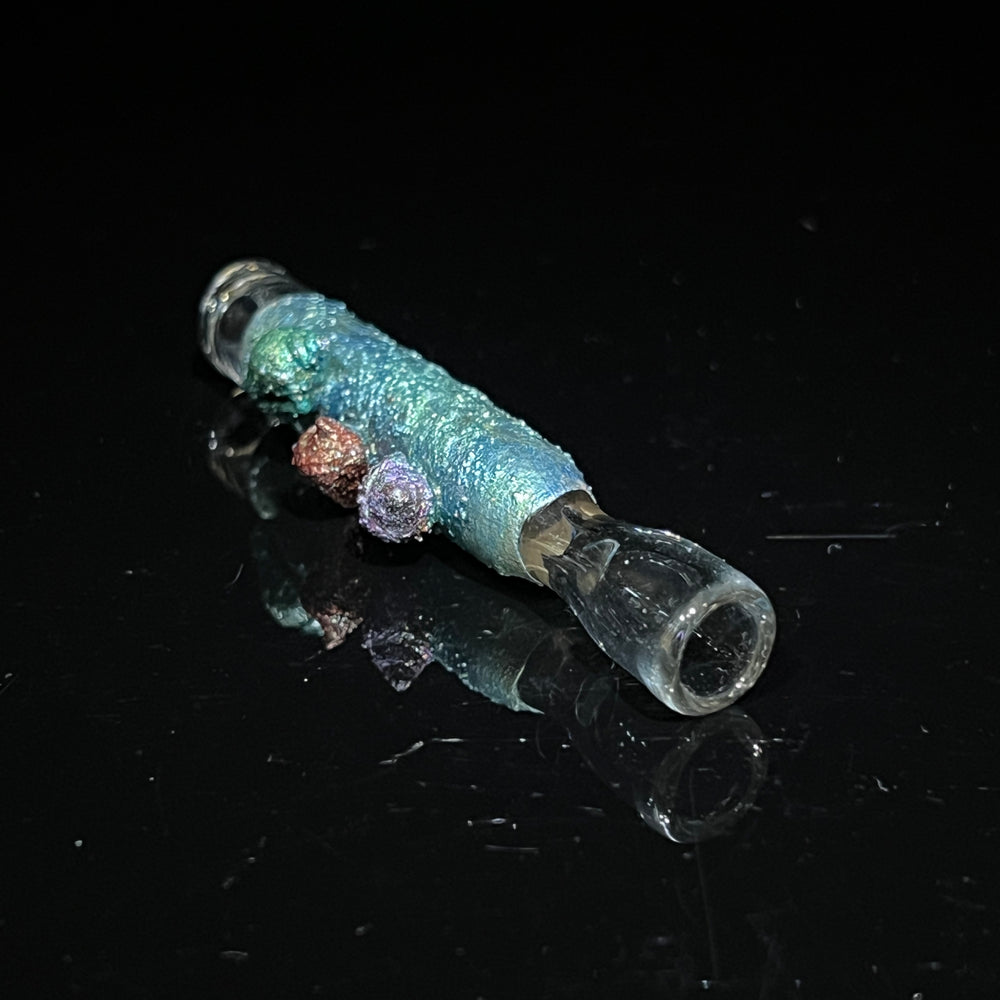 Sealife Chillum Glass Pipe Cherry Glass   