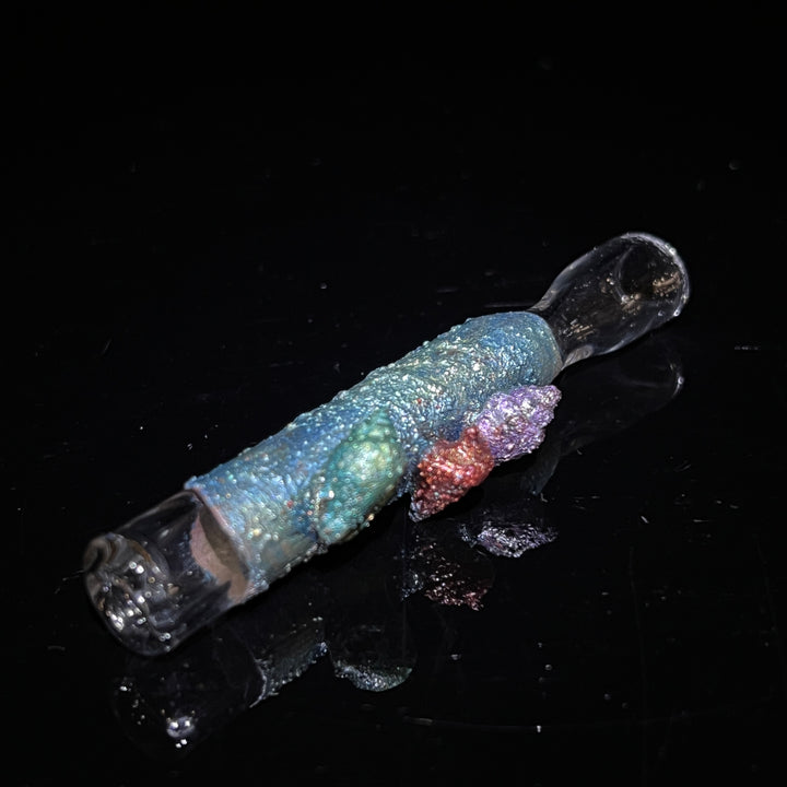 Sealife Chillum Glass Pipe Cherry Glass   