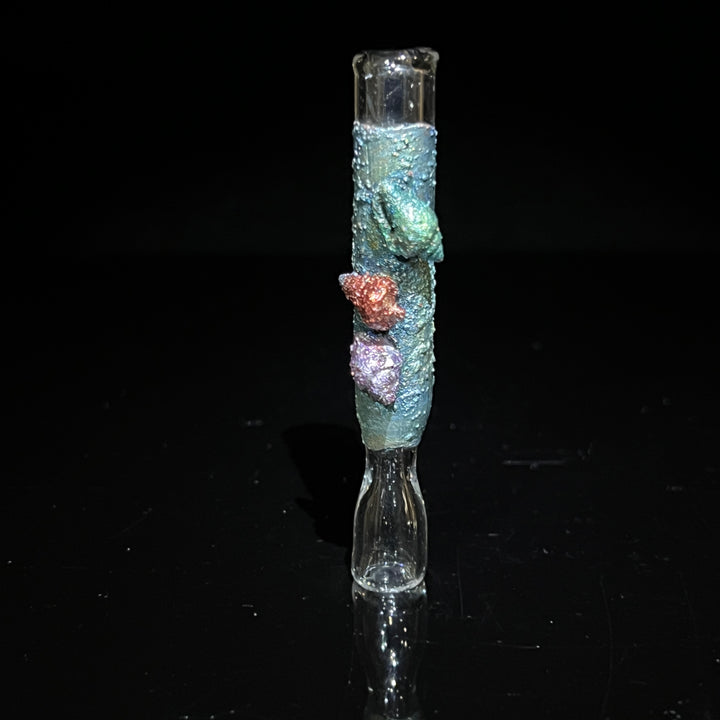 Sealife Chillum Glass Pipe Cherry Glass   