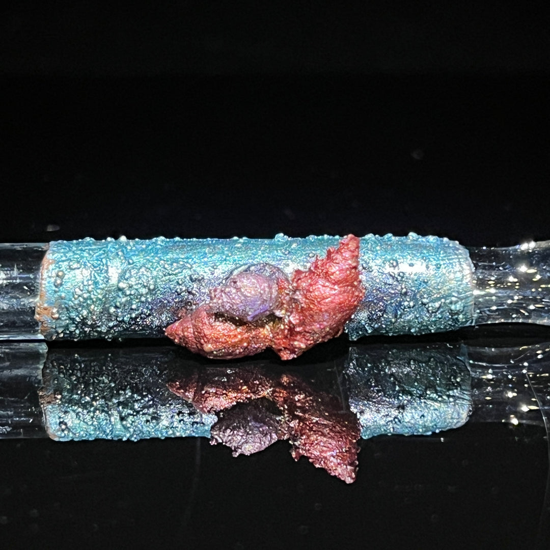 Sealife Chillum Glass Pipe Cherry Glass   