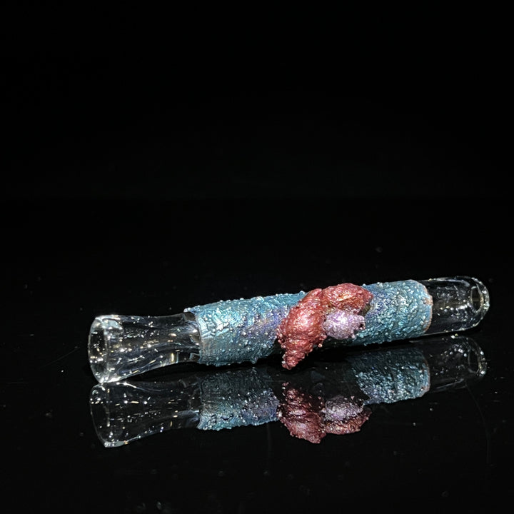 Sealife Chillum Glass Pipe Cherry Glass   