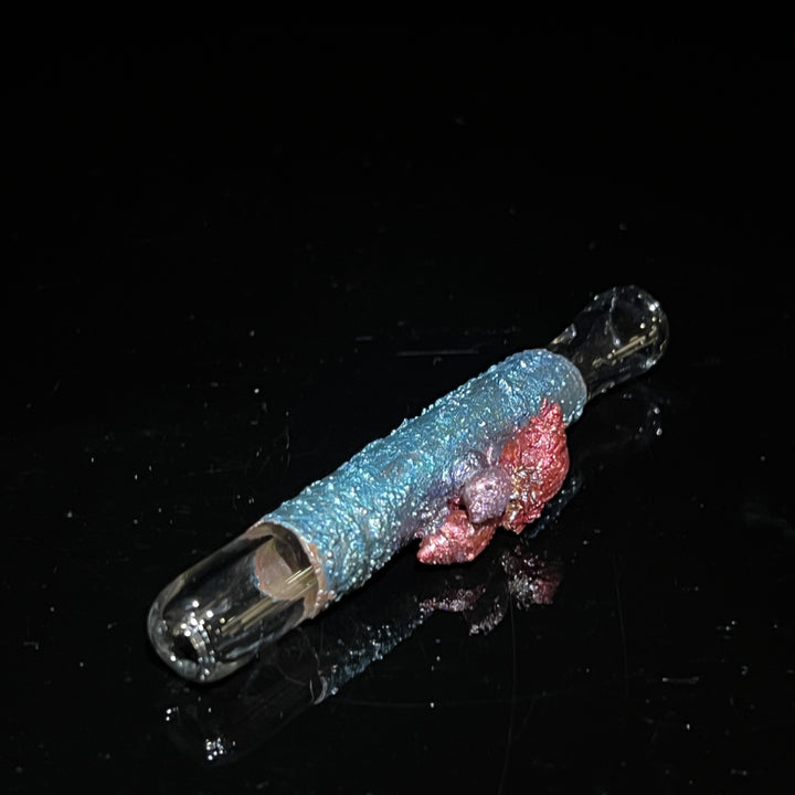 Sealife Chillum Glass Pipe Cherry Glass   