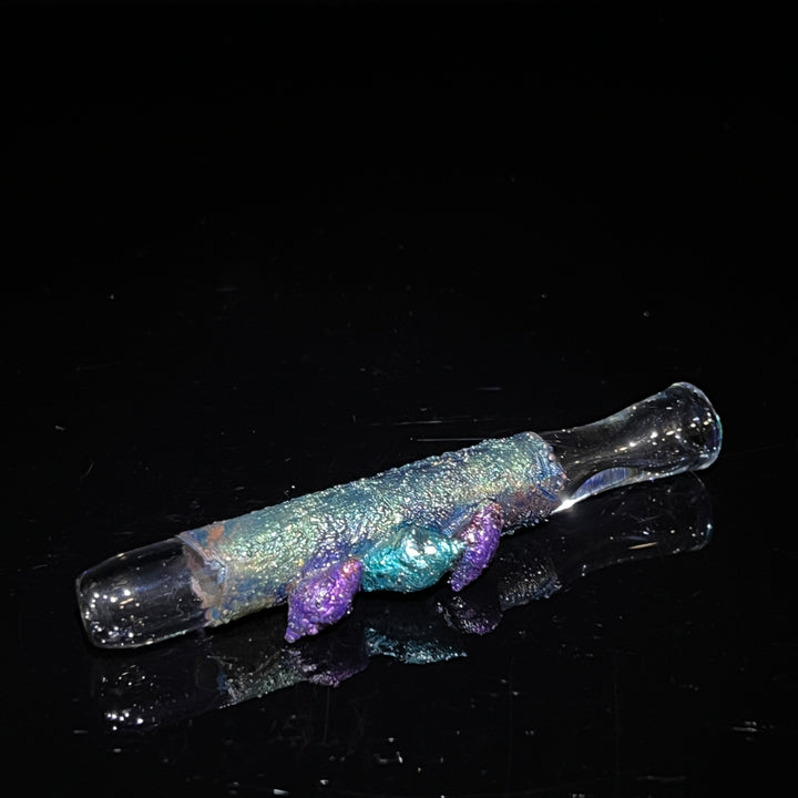 Sealife Chillum Glass Pipe Cherry Glass   