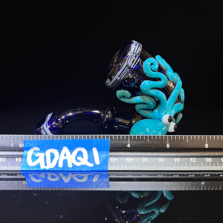 Aqua OctoLock Glass Pipe Glass Distractions   