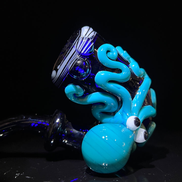 Aqua OctoLock Glass Pipe Glass Distractions   