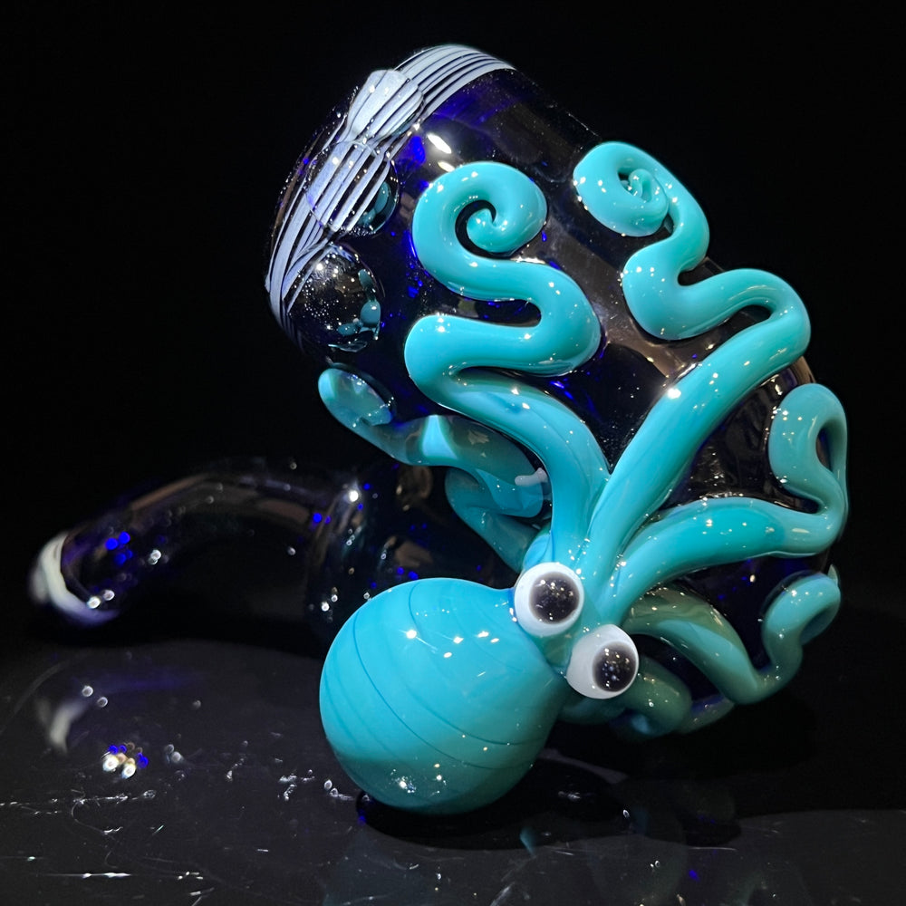 Aqua OctoLock Glass Pipe Glass Distractions   