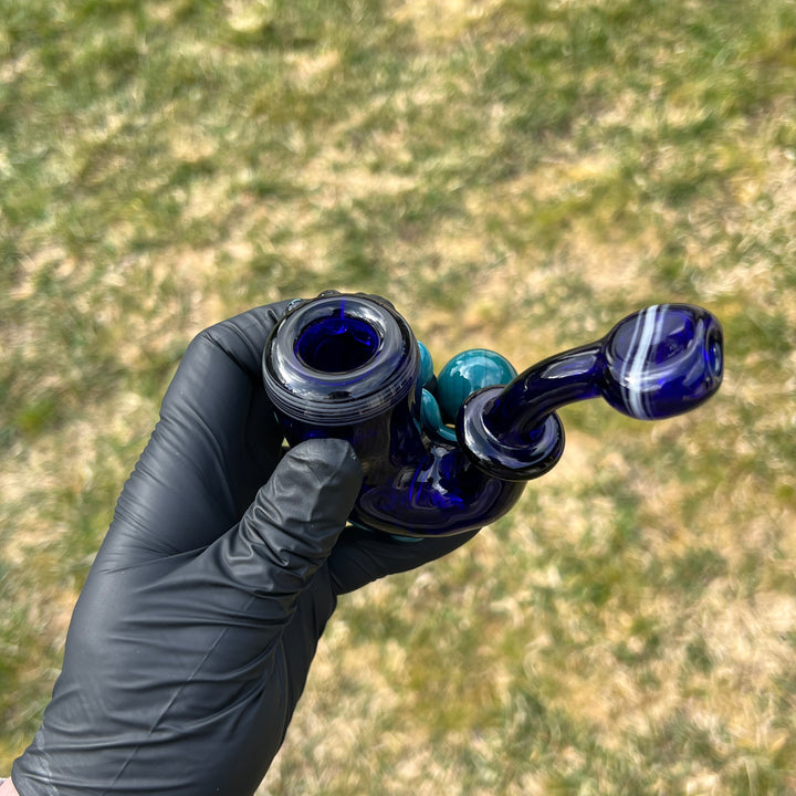 Aqua OctoLock Glass Pipe Glass Distractions   