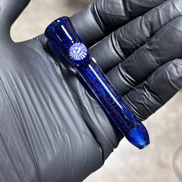 Milli Chip Chillum 10 Glass Pipe T-Bag Glass   