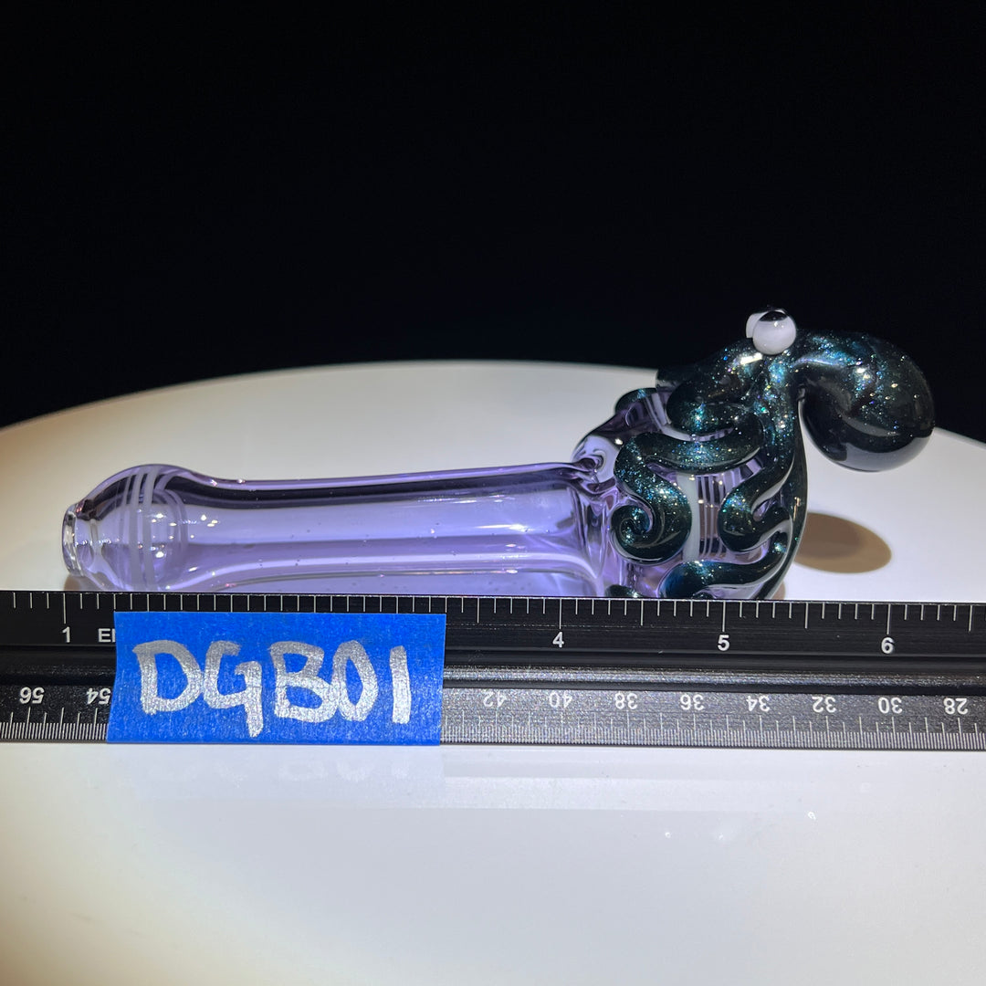 Sparkle Black OctoPipe Glass Pipe Glass Distractions   