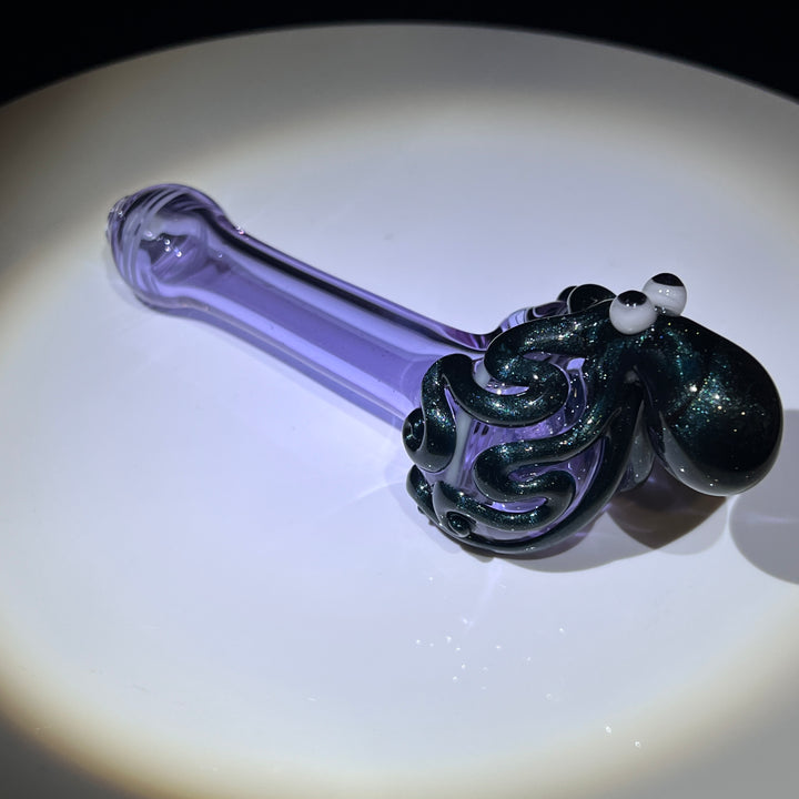 Sparkle Black OctoPipe Glass Pipe Glass Distractions   