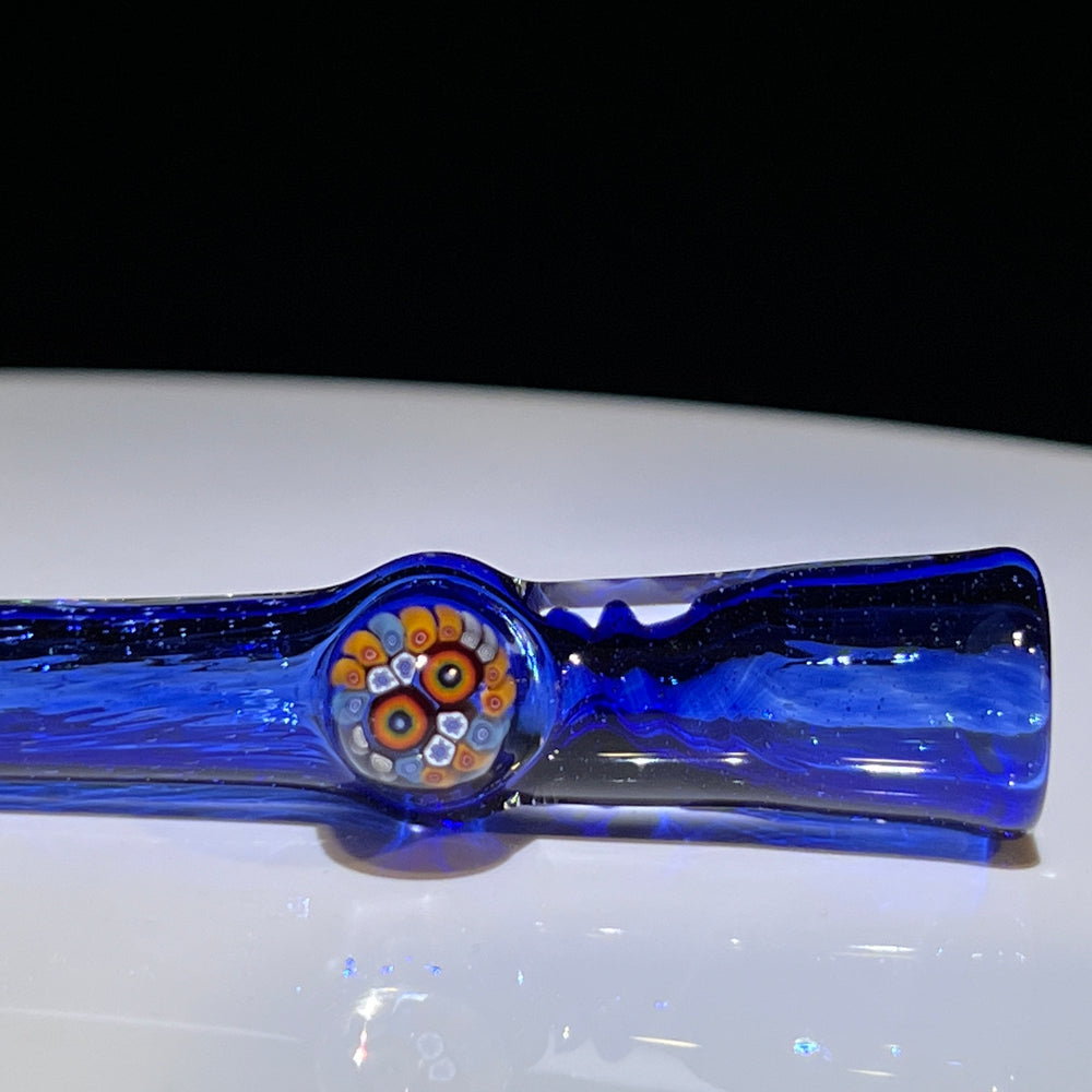 Milli Chip Chillum 17 Glass Pipe T-Bag Glass   