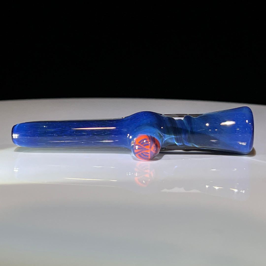 Milli Chip Chillum 19 Glass Pipe T-Bag Glass   