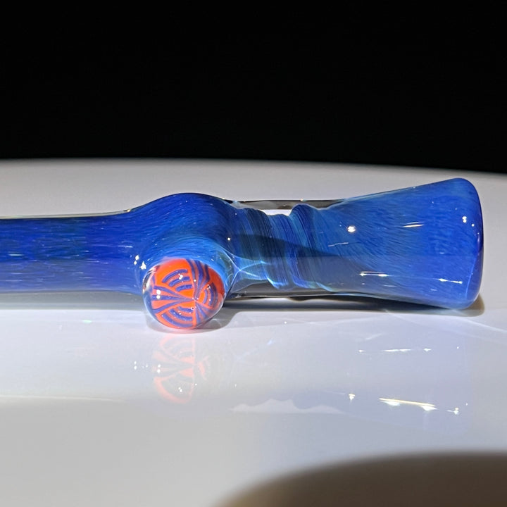 Milli Chip Chillum 19 Glass Pipe T-Bag Glass   