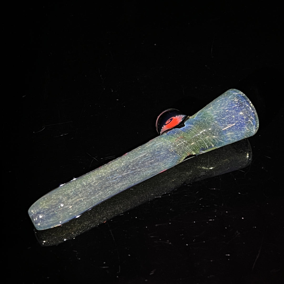 Milli Chip Chillum 20 Glass Pipe T-Bag Glass   