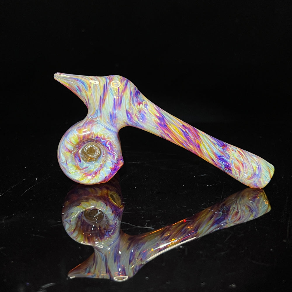 Jedi Multi Purple Side Car Bubbler 2 Glass Pipe Jedi Glassworks   