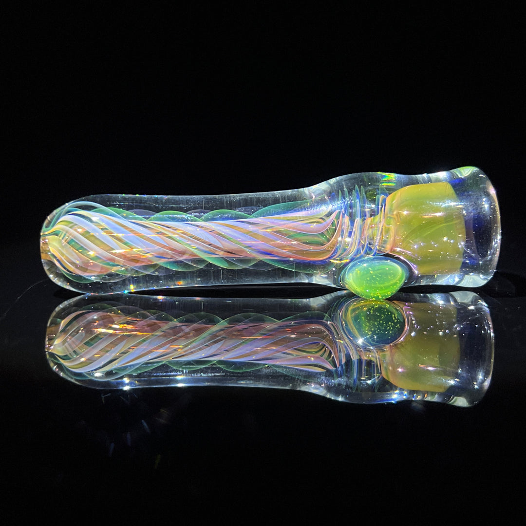 Thick Fume Chillum 5 Glass Pipe Chuck Glass   