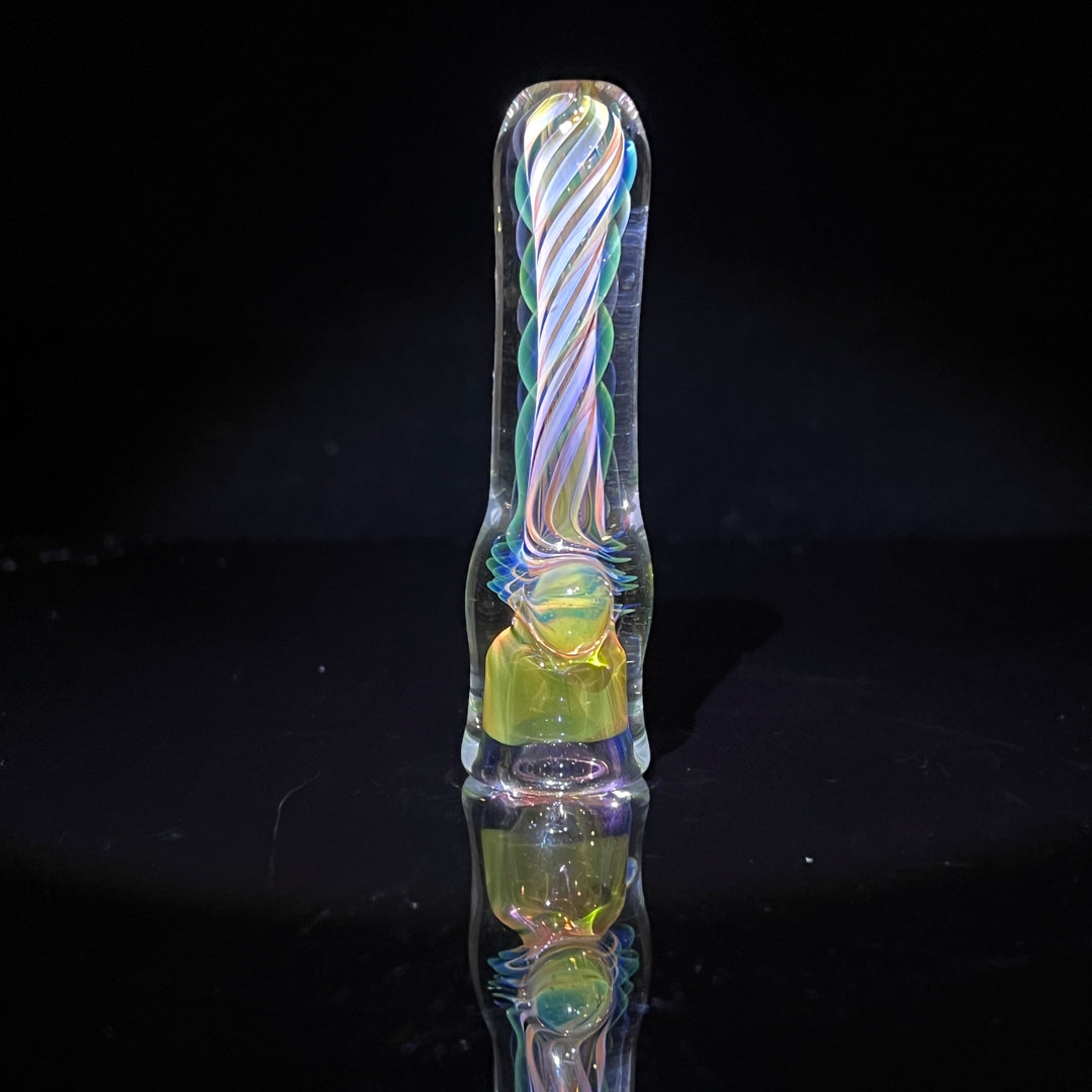 Thick Fume Chillum 5 Glass Pipe Chuck Glass   