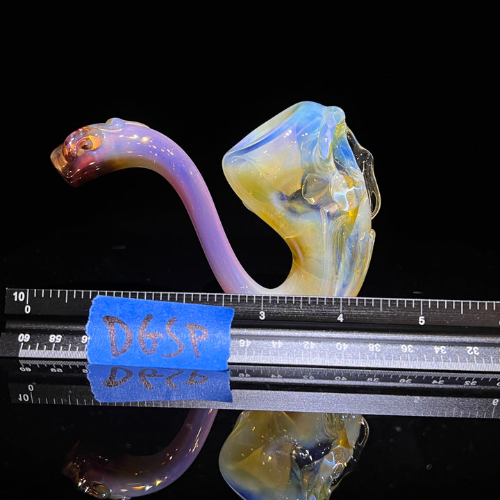 Glass Skullock Pipe Glass Pipe Deviant Glass   