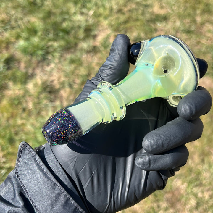 Green goblins Opal Pipe 1 Glass Pipe Tako Glass   
