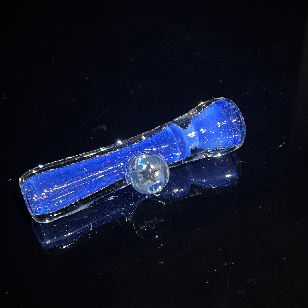 Black Star Opal Portal Chillum 6 Glass Pipe Tako Glass   