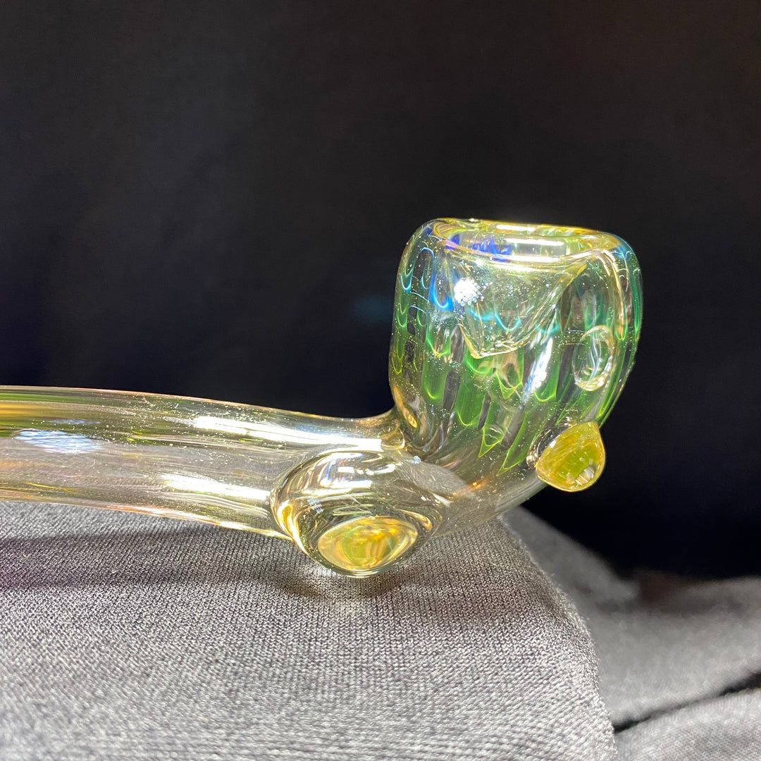 Cool Thick Glass pipe - Arctic