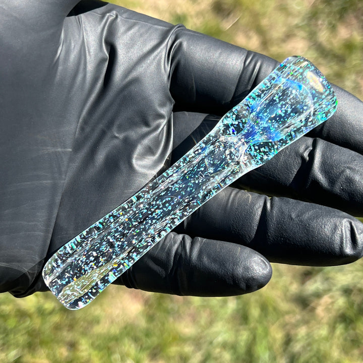 Opal Portal Chillum 9 Glass Pipe Tako Glass   
