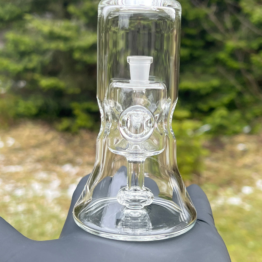 Clear Fab Hanger Water Pipe Evan Chait Glassworks   