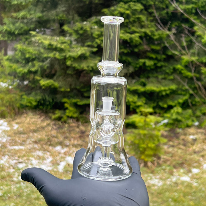 Clear Fab Hanger Water Pipe Evan Chait Glassworks   