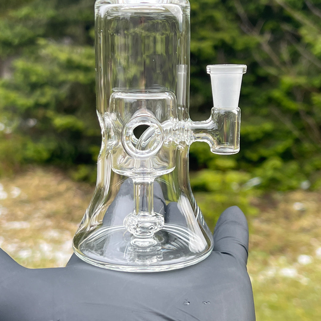 Clear Fab Hanger Water Pipe Evan Chait Glassworks   