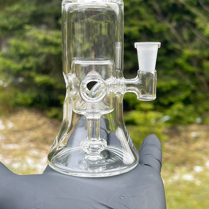 Clear Fab Hanger Water Pipe Evan Chait Glassworks   