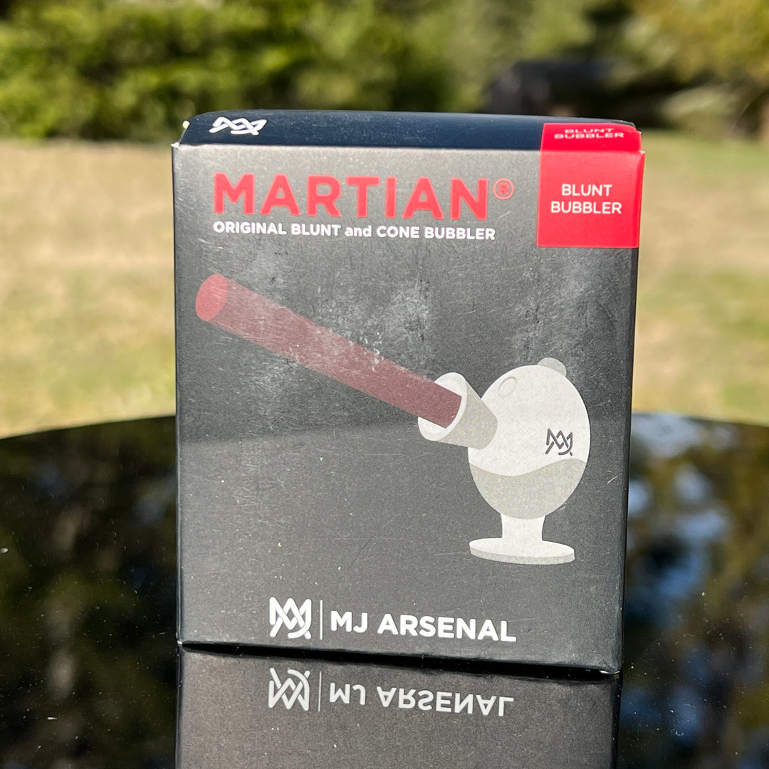 Martian Blunt Bubbler Glass Pipe MJ Arsenal