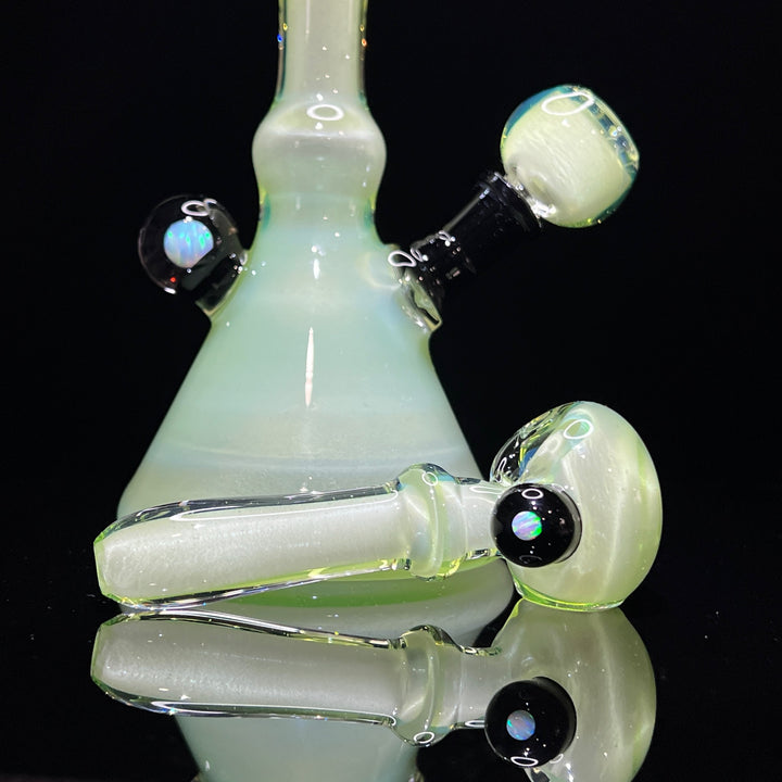 Green Goblin Mini Bong Combo 1 Glass Pipe Tako Glass   