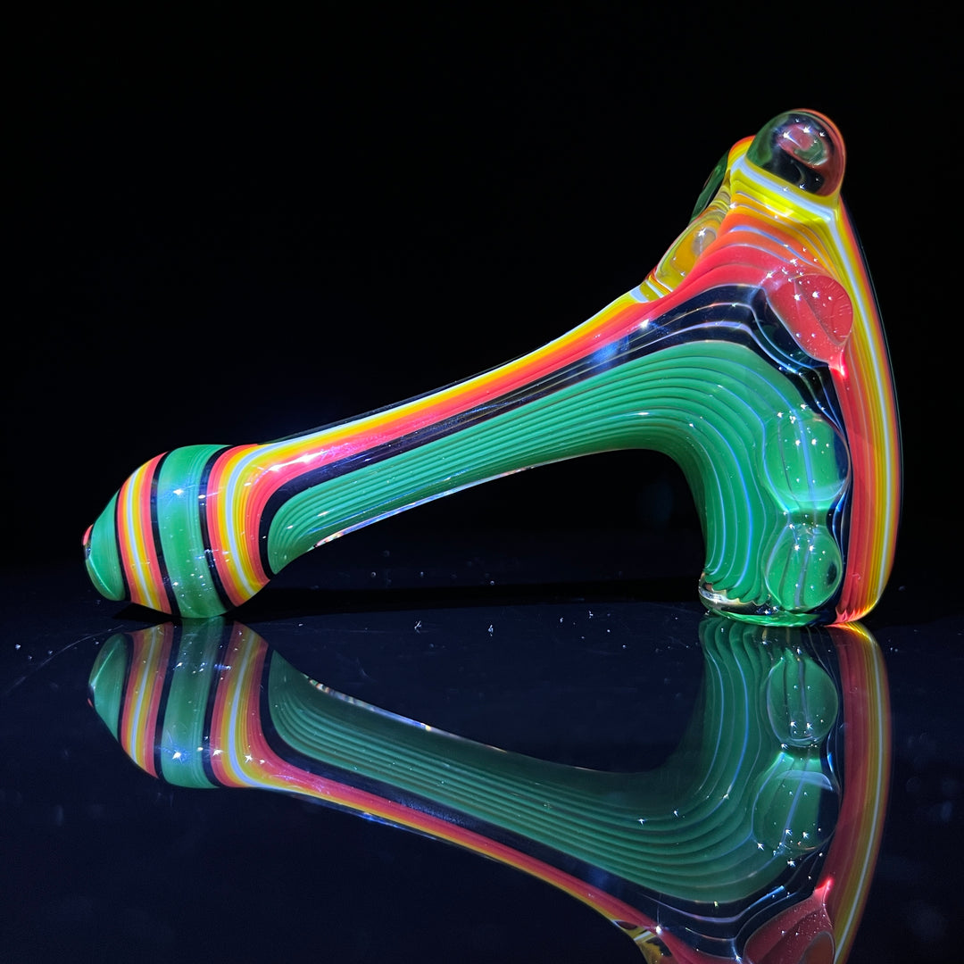 Claw Hammer 7 Glass Pipe Stargaze Glass   