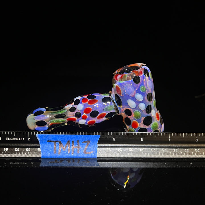 Moon Dot Inside Out Hammer Glass Pipe Tiny Mike   