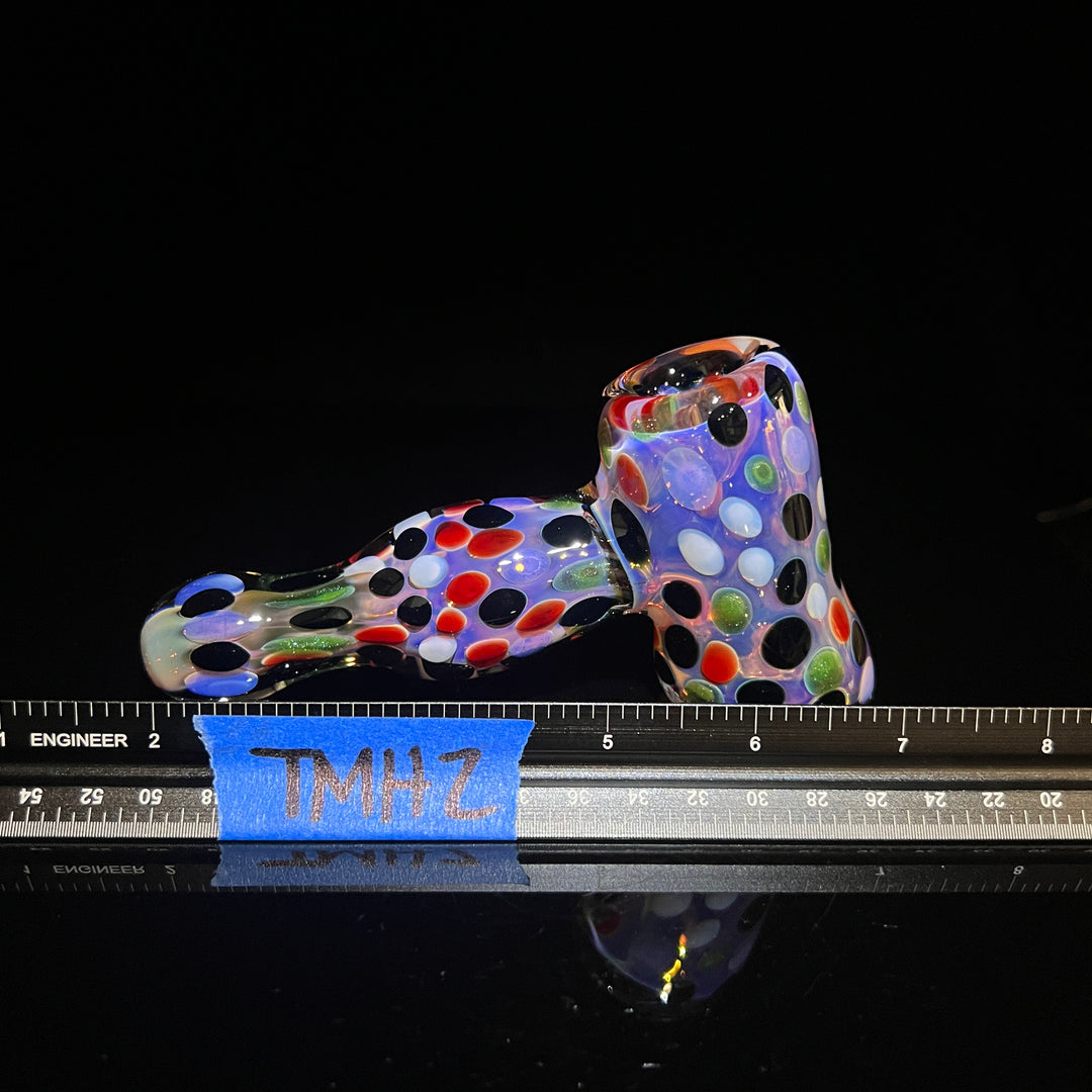 Moon Dot Inside Out Hammer Glass Pipe Tiny Mike   