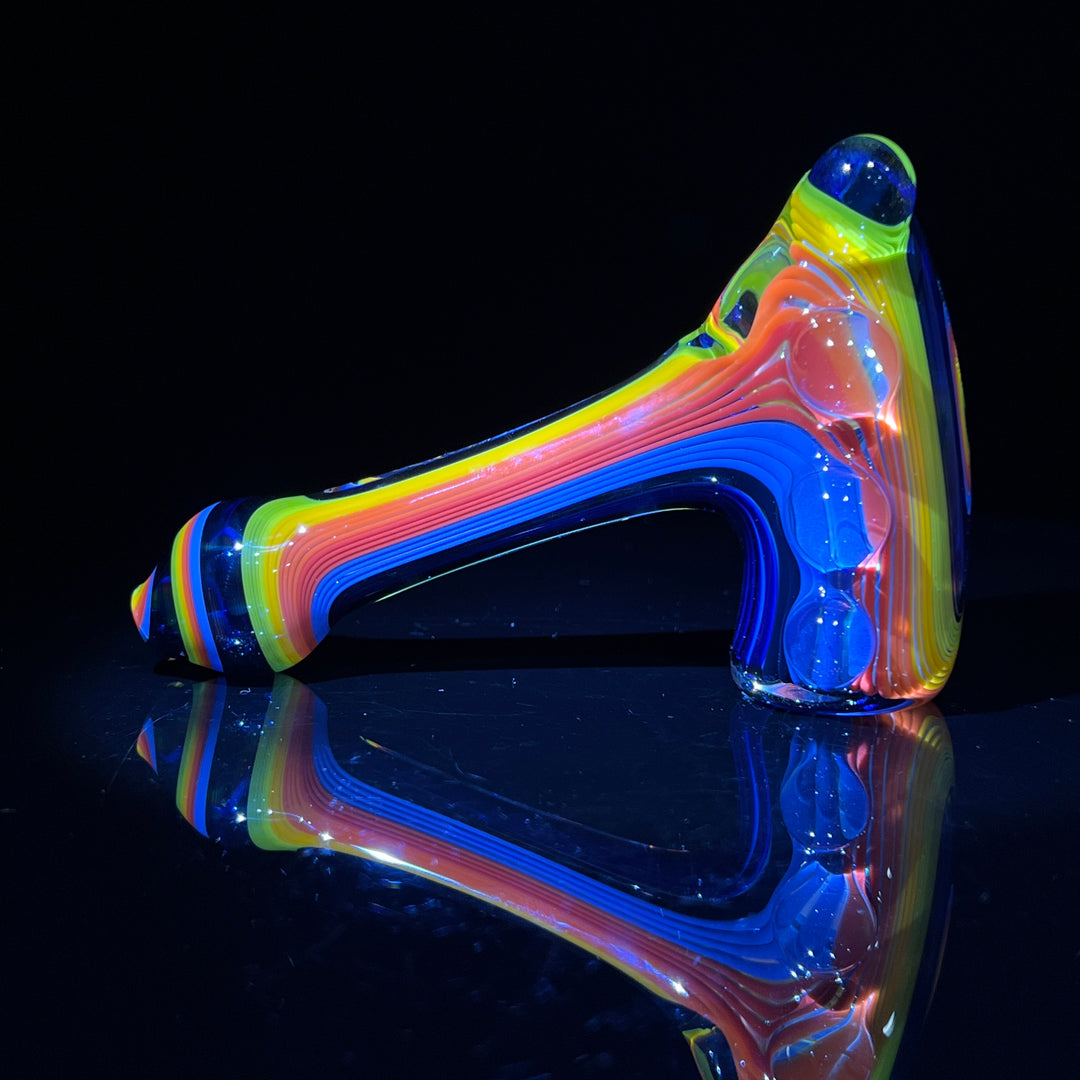 Claw Hammer 12 Glass Pipe Stargaze Glass   