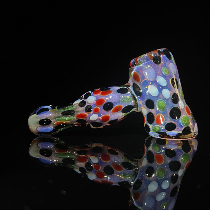 Moon Dot Inside Out Hammer Glass Pipe Tiny Mike   