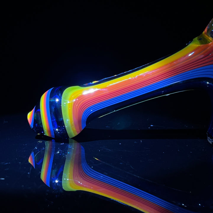 Claw Hammer 12 Glass Pipe Stargaze Glass   