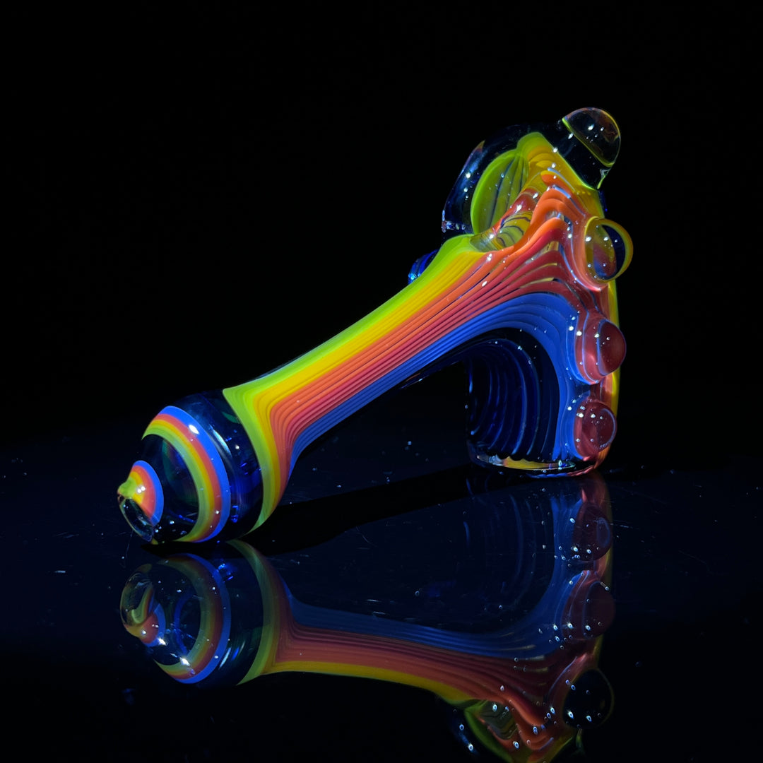 Claw Hammer 12 Glass Pipe Stargaze Glass   