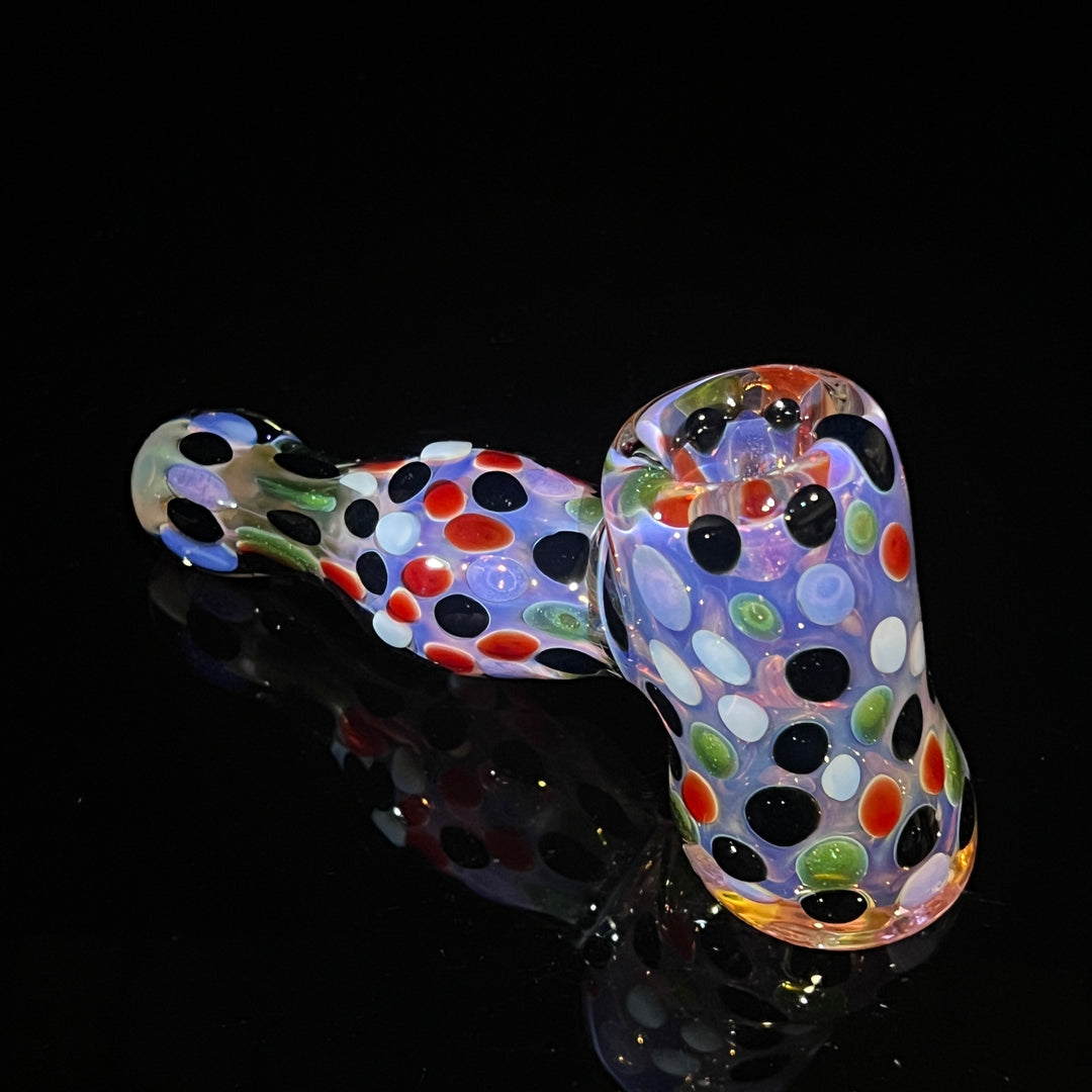 Moon Dot Inside Out Hammer Glass Pipe Tiny Mike   
