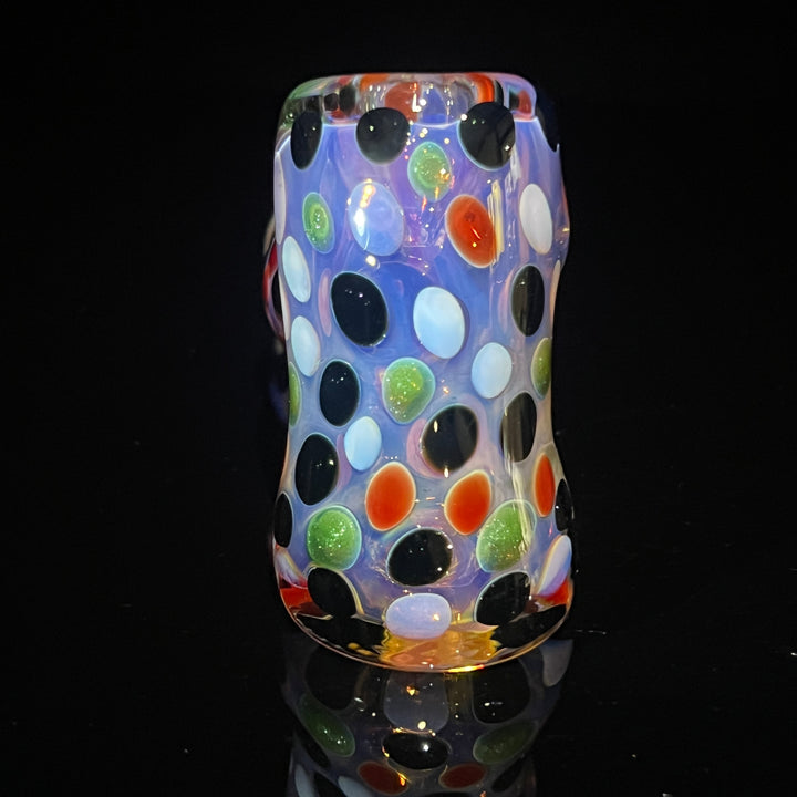 Moon Dot Inside Out Hammer Glass Pipe Tiny Mike   
